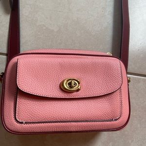 AUTHENTIC COACH PURSE PINK